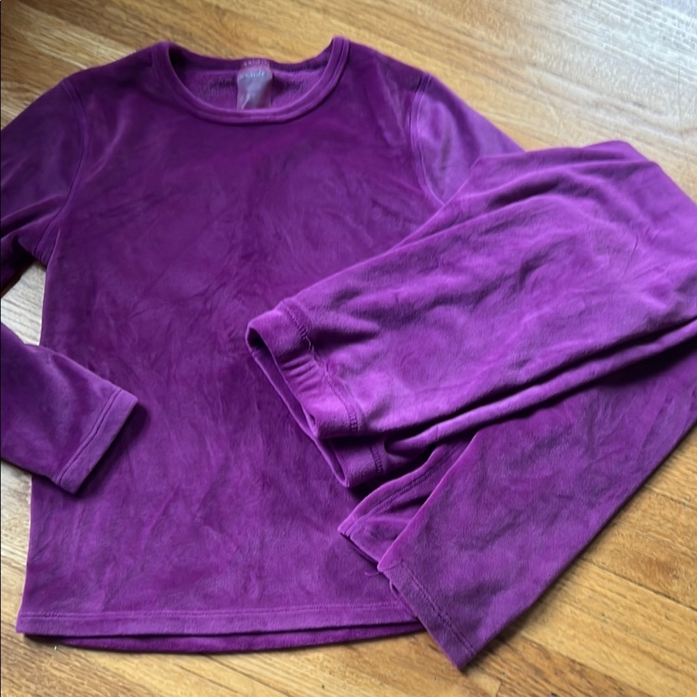 Purple Kids thermal underwear